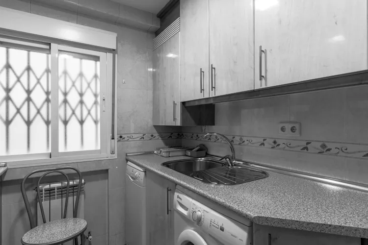 Foto de cocina en un piso en alquiler