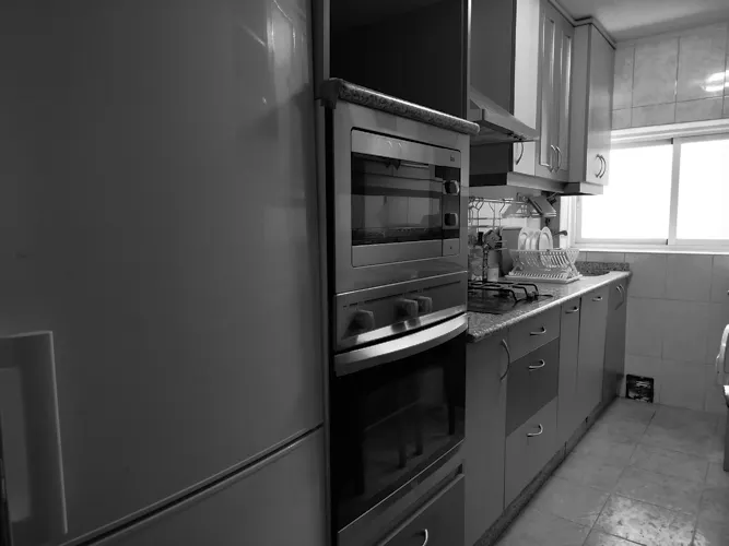Foto de cocina en un piso en alquiler