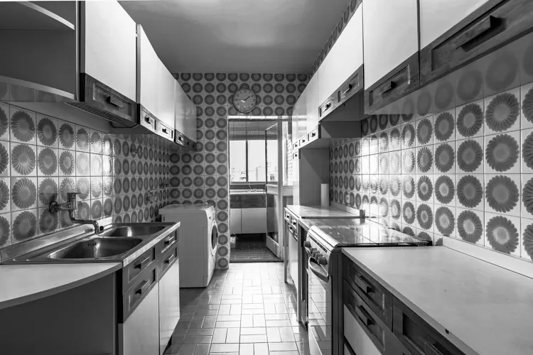 Foto de cocina en un piso en alquiler