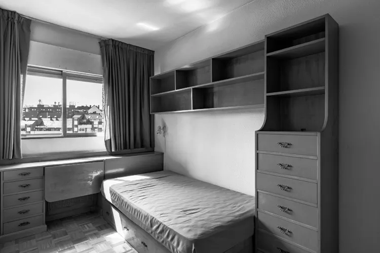 Foto de dormitorio en un piso en alquiler