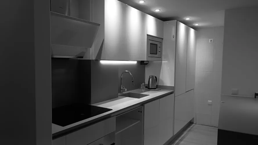 Foto de cocina en un piso en alquiler