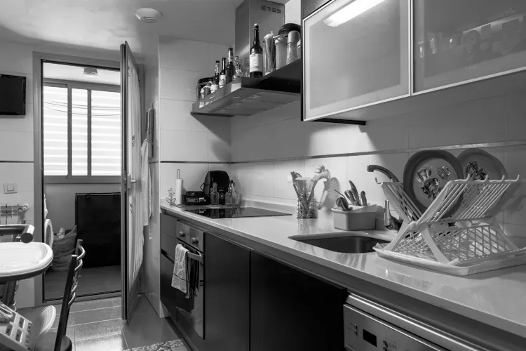 Foto de cocina en un piso en alquiler