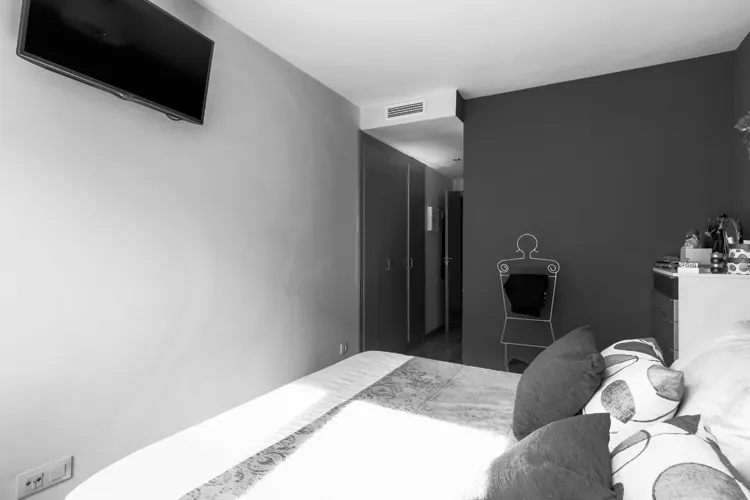 Foto de dormitorio en un piso en alquiler