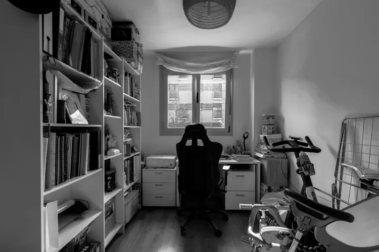 Foto de dormitorio en un piso en alquiler