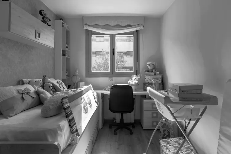 Foto de dormitorio en un piso en alquiler