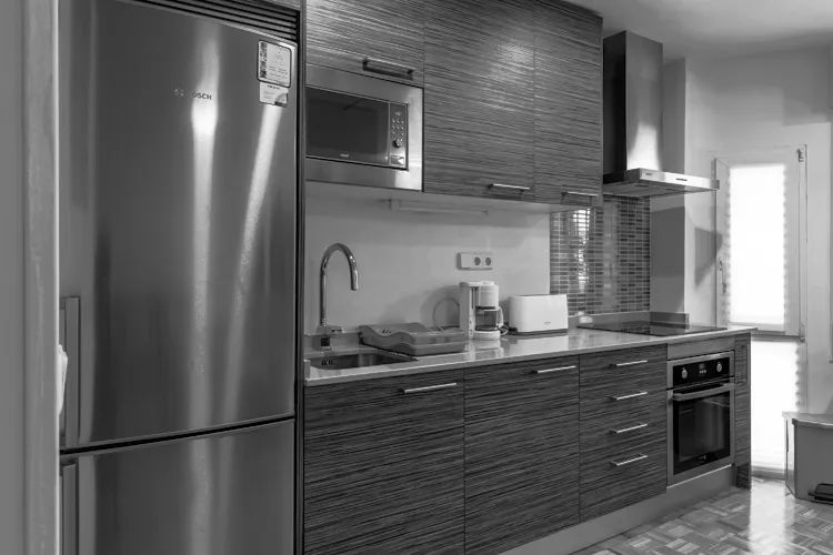 Foto de cocina en un piso en alquiler