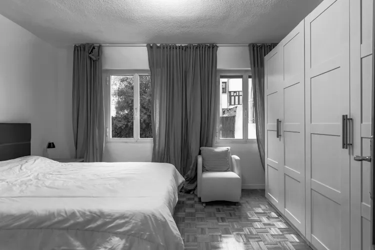 Foto de dormitorio en un piso en alquiler