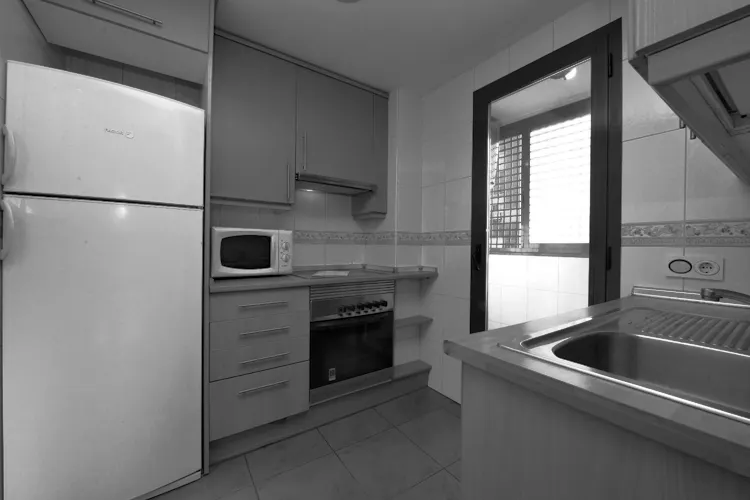 Foto de cocina en un piso en alquiler
