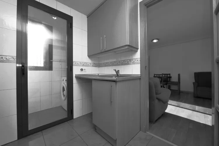 Foto de cocina en un piso en alquiler