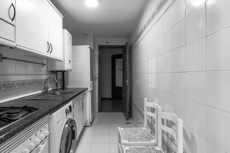 Foto de cocina en un piso en alquiler
