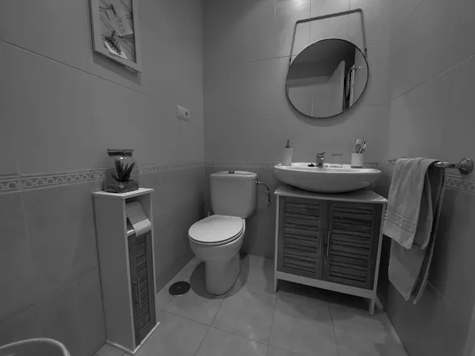 Foto de baño en un piso en alquiler