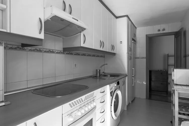 Foto de cocina en un piso en alquiler