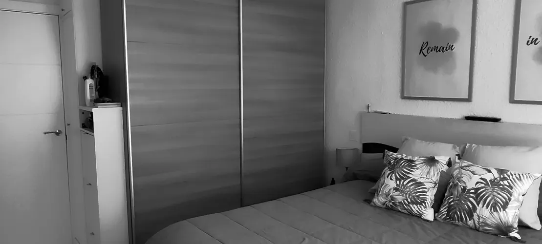 Foto de dormitorio en un piso en alquiler