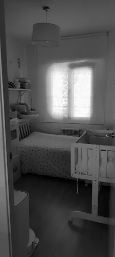 Foto de dormitorio en un piso en alquiler