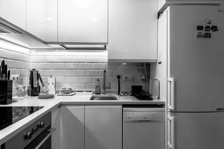 Foto de cocina en un piso en alquiler