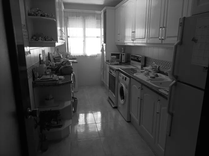 Foto de cocina en un piso en alquiler