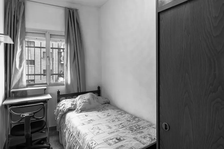 Foto de dormitorio en un piso en alquiler