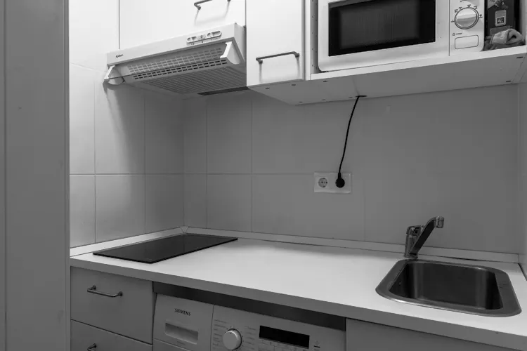 Foto de cocina en un piso en alquiler