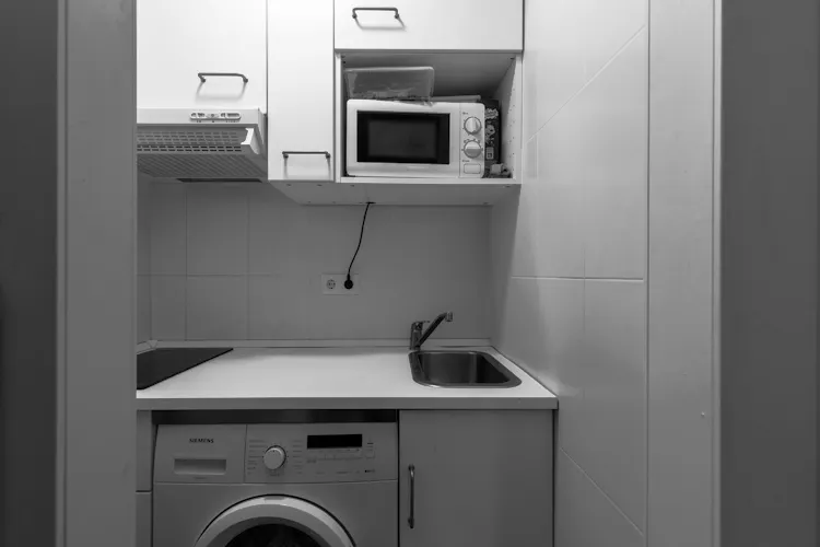 Foto de cocina en un piso en alquiler