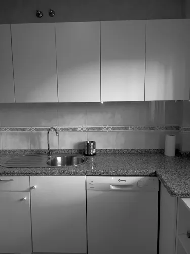 Foto de cocina en un piso en alquiler