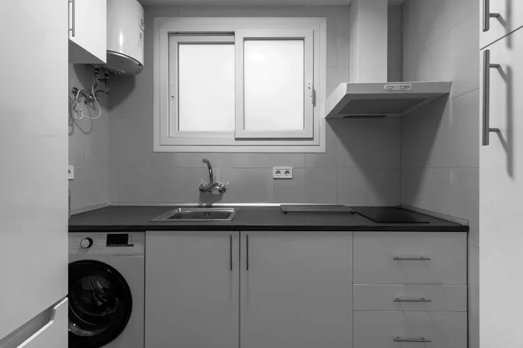 Foto de cocina en un piso en alquiler