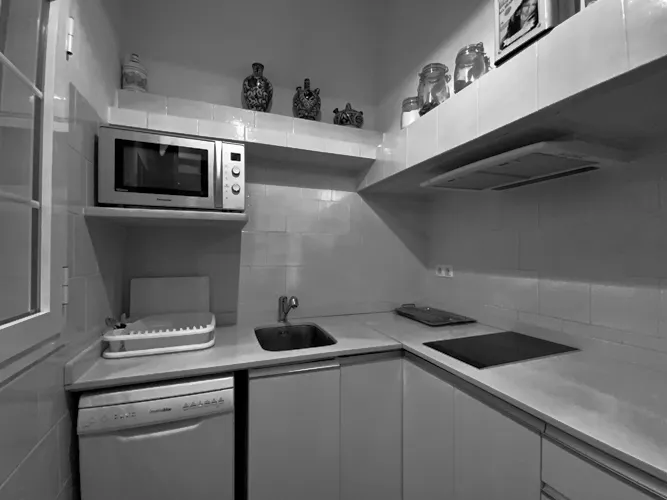 Foto de cocina en un piso en alquiler
