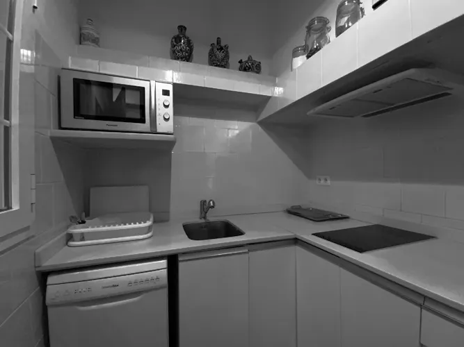 Foto de cocina en un piso en alquiler