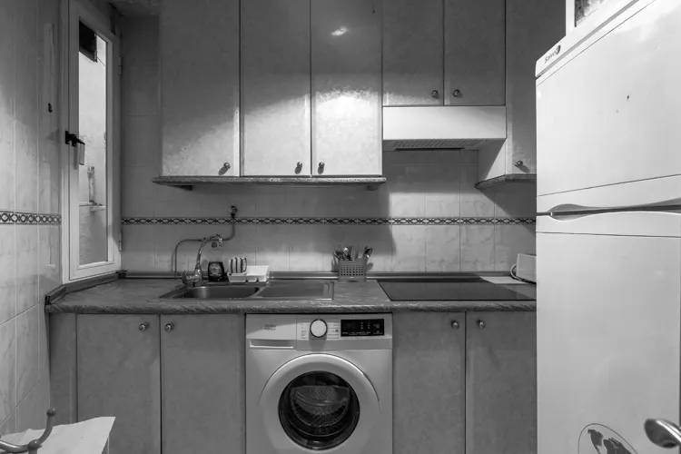 Foto de cocina en un piso en alquiler