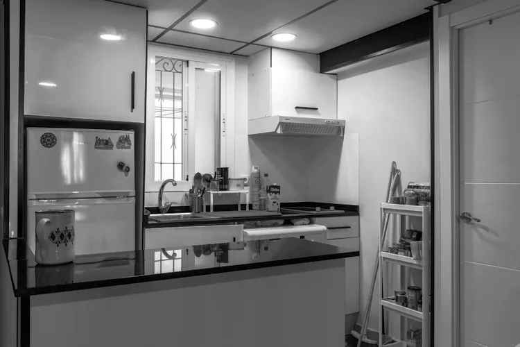 Foto de cocina en un piso en alquiler