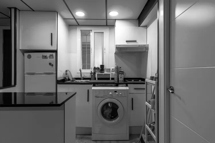 Foto de cocina en un piso en alquiler