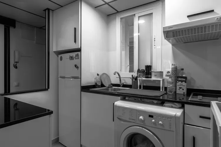 Foto de cocina en un piso en alquiler