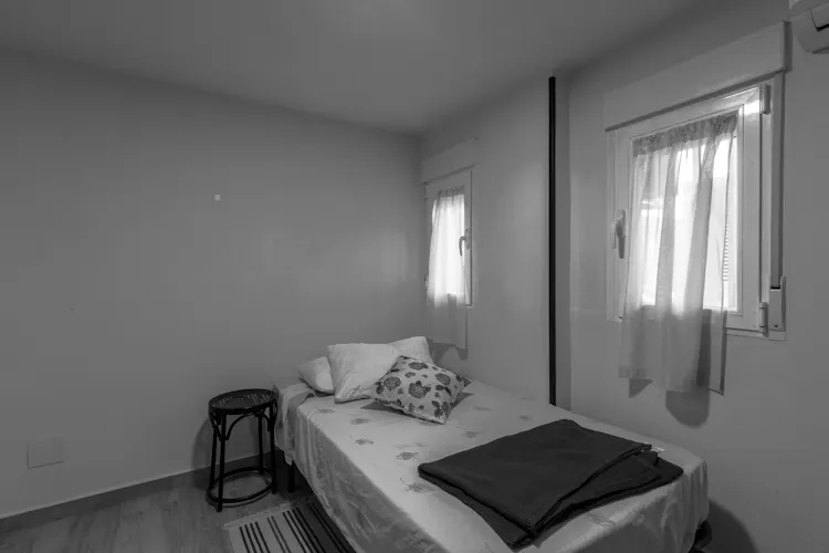 Foto de dormitorio en un piso en alquiler