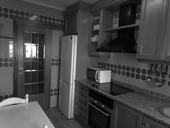 Foto de cocina en un piso en alquiler