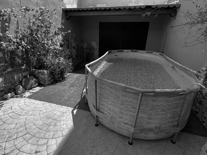 Foto de patio en un piso en alquiler