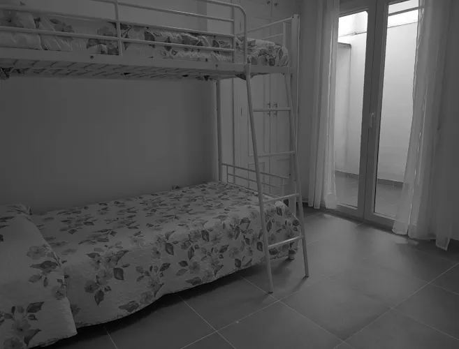 Foto de dormitorio en un piso en alquiler