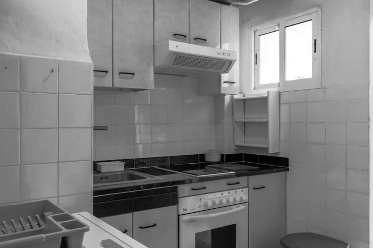Foto de cocina en un piso en alquiler