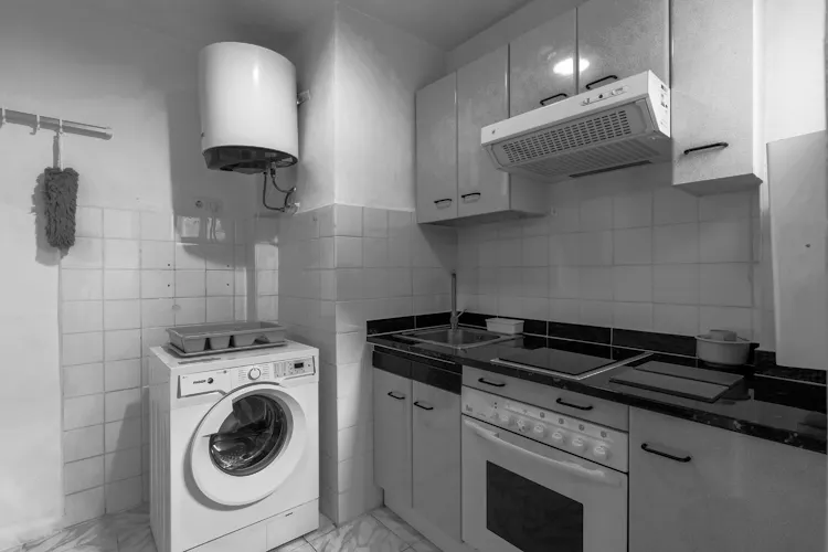 Foto de cocina en un piso en alquiler