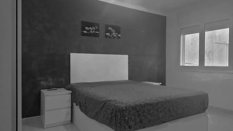 Foto de dormitorio en un piso en alquiler