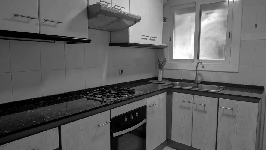 Foto de cocina en un piso en alquiler