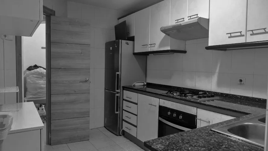 Foto de cocina en un piso en alquiler