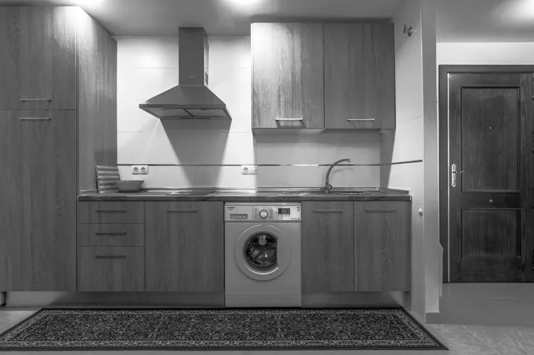 Foto de cocina en un piso en alquiler