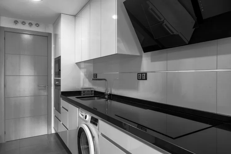 Foto de cocina en un piso en alquiler