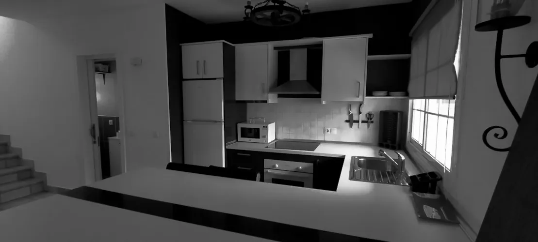 Foto de cocina en un piso en alquiler