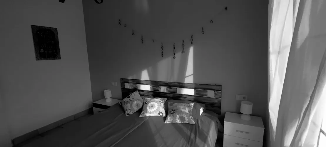 Foto de dormitorio en un piso en alquiler