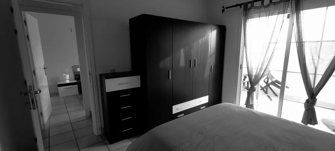 Foto de dormitorio en un piso en alquiler