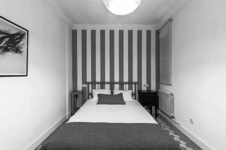 Foto de dormitorio en un piso en alquiler