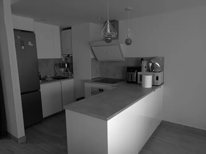 Foto de cocina en un piso en alquiler