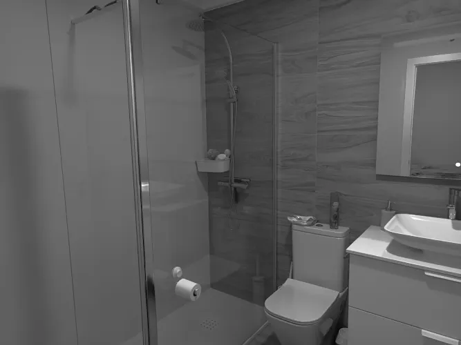 Foto de baño en un piso en alquiler