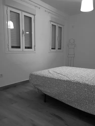 Foto de dormitorio en un piso en alquiler