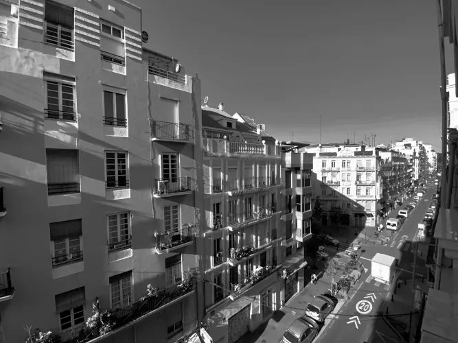 Foto de vistas en un piso en alquiler